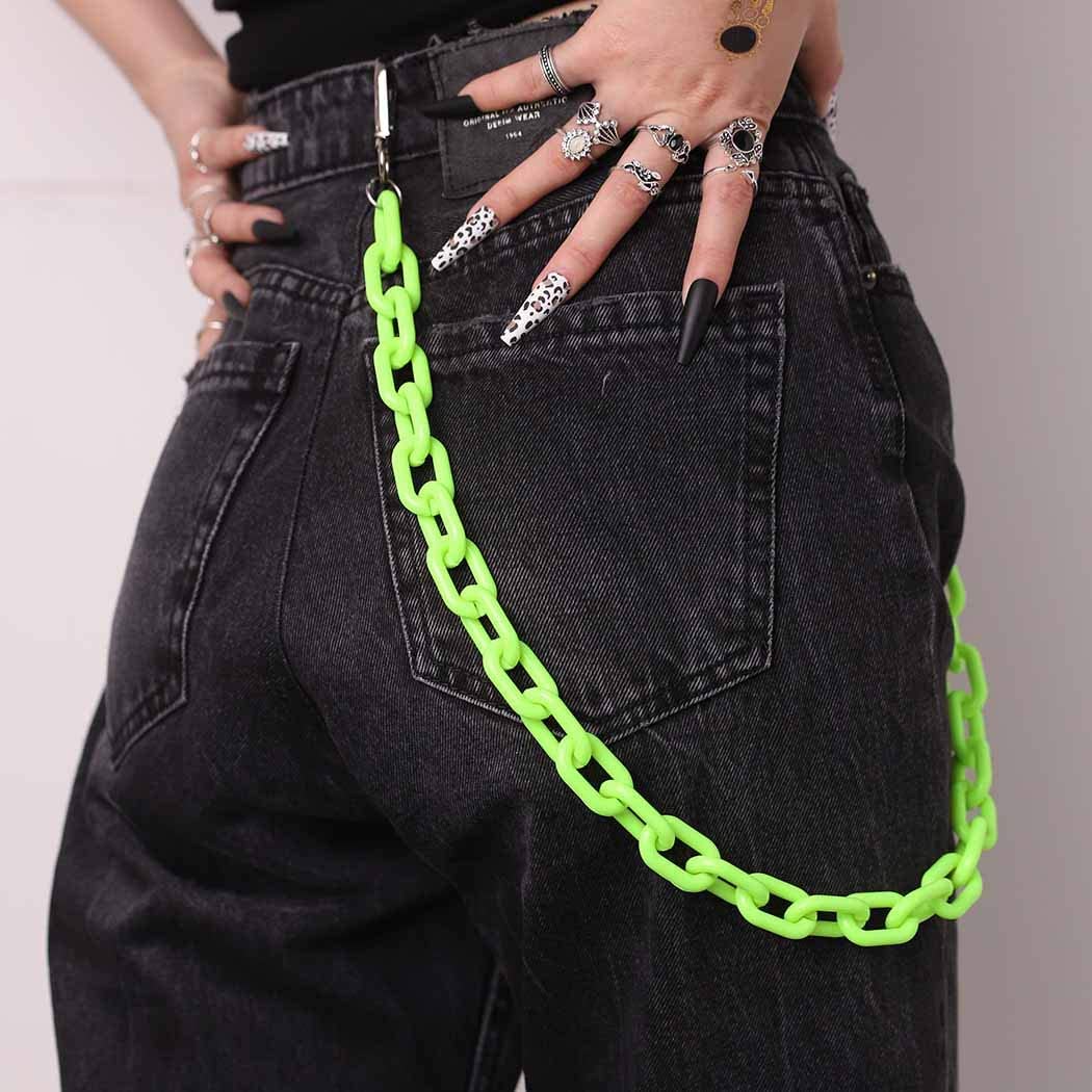 Layered Pants Chain Goth Accessories Wallet Chain Pocket Chain Jean Chains  Silver Body Chain for Women Men