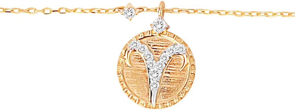 Golden Gazelle's Aries Bracelet, 14K Solid Gold, Natural Round Diamonds (G-H Color, Si Clarity,0.24ct)