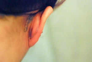 January Birthstone Garnet Ear Climbers Sterling Silver | Birthstone Jewelry | Ear Crawlers | Ear Sweep