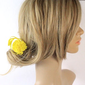 Coral Hair Accessory Prom Jewelry for Women Gift Princess Jewelry Yellow Hair Stick for Friend Birthday Gifts Yellow Accessory sunny flowers