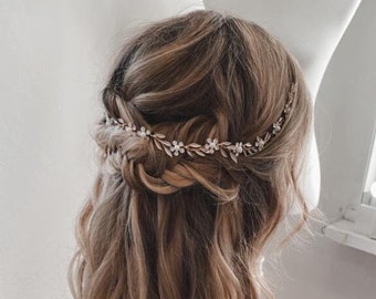 Hair Vine Hair Jewelry High Quality, Bride Headdress for Your Wedding - Hair Vine Hair Jewelry Bride - Headband Crystal, Rhinestone - Vumari