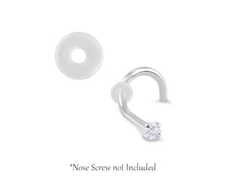 Bioflex Nose Ring O-Rings Backings *Nose stud not included*