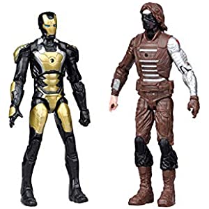 Super Hero Series Exclusive Figure Set , 10 Collectible 6.7-Inch Action Figures