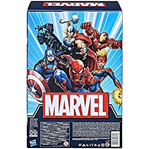 Marvel Titan Hero Series Action Figure Multipack, 6 Action Figures, 12-Inch Toys, Inspired Comics, for Kids Ages 4 and Up (Amazon Exclusive)