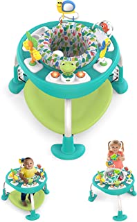 Bright Starts Bounce Baby 2-in-1 Activity Jumper & Table, Playful Pond