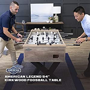 American Legend 54" Kirkwood Foosball Table, Grey
