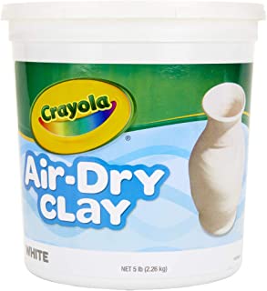 Crayola Air Dry Clay Bucket - White 5lb [Amazon Exclusive]
