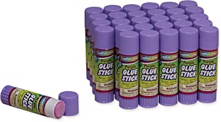 Creativity Street Large Glue Sticks, 30-Pack, Purple, .70-Ounce