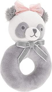 Stephen Joseph, Baby Soft Plush Ring Rattle, Panda