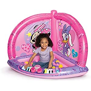 Minnie Mouse Kids Ball Pit with 50 Balls and Music Feature