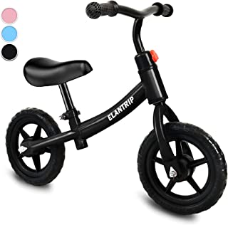 Elantrip Balance Bike, Lightweight Toddler Bike for 2 3 4 5 Year Old Boys, Birthday Gift Toys for 2-5 Year Old Boys and Girls, No Pedal Bikes for Kids with Adjustable Handlebar and seat