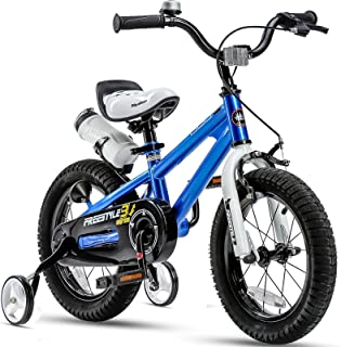 RoyalBaby Freestyle Kids Bike 12 14 16 18 20 Inch Bicycle for Boys Girls Ages 3-12 Years, Multiple Color Options