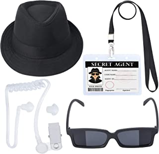 Yewong Kids Detective Costume Set - Spy Gear - Secret Agent Outfit Role Play - Costume Science Educational Toys