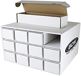 Card House Storage Box - with 12 800-Count Storage Boxes by BCW