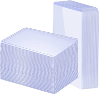 100 Pack 3"x4" Hard Plastic Card Sleeves Top Loaders for Cards, Baseball Card Protectors Hard Plastic, for Baseball Card, Game Cards, Trading Card, and So on
