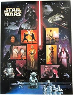 USPS Star Wars Collectible Sheet of Fifteen 41 Cent Stamps Scott 4143