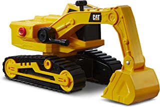 CatToysOfficial Cat Construction Power Haulers Excavator Toy Yellow