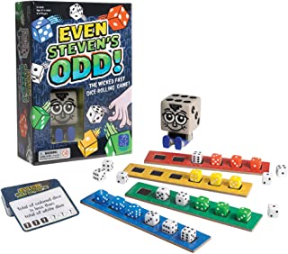 Educational Insights Even Steven's Odd, Dice-Rolling, Adding and Subtracting Challenge Game, Fun & Fast-Paced Family Game