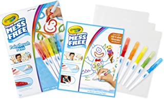 Crayola unisex child & Paper Paintbrush Pens, Orange,green,red, 6 Piece Set US