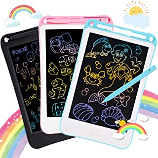 3 Packs LCD Writing Tablet for Kids, GOLDGE 8 Inch Doodle Board, Toys for Girls Boys 8-10 3-10, Doodle Pad, Drawing Pad for Kids, Kids Drawing Tablet Drawing Board, Magic Board