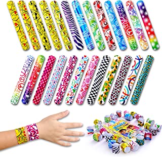 Giraffe - Slap Bracelets For Kids - Snap Bracelet Party Favors (50-Pack)