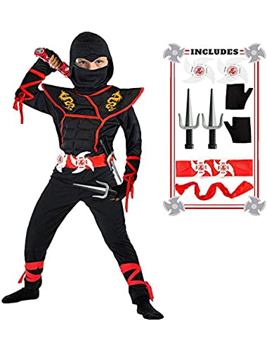Ninja Costume Boy Halloween Kids Costume Boy Ninja Muscle Costume With Ninja Foam Accessories Best Children Gift