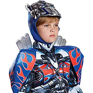 Disguise Optimus Prime Movie Prestige Costume, Blue, Small (4-6)