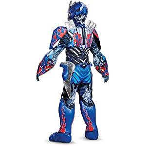 Disguise Optimus Prime Movie Prestige Costume, Blue, Small (4-6)