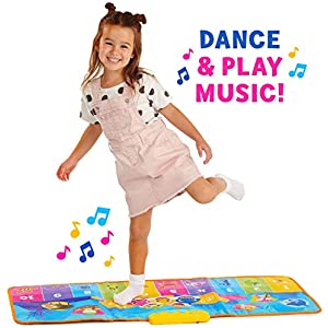 WowWee Pinkfong Baby Shark Official - Step & Sing Piano Dance Mat, Multicolor