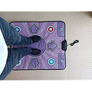 Dance Pad Dance Mat for kids and Adults,PVC Durable USB Dancing Step Pad Dancer Blanket NonSlip Sensitive USB Dance Blanket for PC Laptop Video Game High Sensitively Gaming Experience Gifts for family