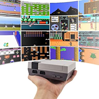 Built-in 620 in 1 FC Classic Video Games， Retro Game Console, Classic Handheld Video Game Console- AV Output Mini NES Console Plug and Play with 2 Controllers for Kids and Adults, Birthday