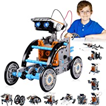 Science Kits for Kids / Adults, 12 in 1 Solar Robot Kits for Kids 10-12, Stem Toys for 8, 9, 10, 12 Year Old Boys, DIY Building Toys Gifts for 8, 9, 10, 11, 12 Year Old Boys / Girls with Solar Power