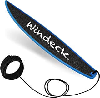 Windeck Finger Surfboard - Rad Fingerboard Toy - Surf The Wind - Mini Board for Kids and Surfers Looking to Hone Their Surfer Skills (Blue Bomber)