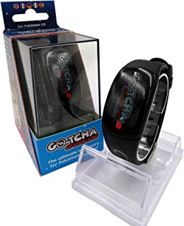 Go-tcha Evolve LED-Touch Wristband Watch for Pokemon Go with Auto Catch and Auto Spin - Black/Gray