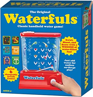 LatchKits The Original Waterfuls -- Classic Handheld Water Game! -- Just Add Water -- Now with 6 Game Options!