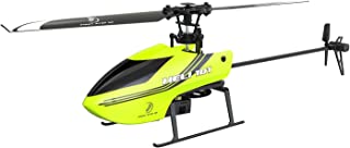 First Step RC Heli 101 RC Helicopter Toys for Boys and Adults, 4CH 2.4G Remote Control Mini Helicopters with Altitude Hold, 6 Axis Gyro RC Aircraft Kids Gift with Transmitter RTF(Yellow)