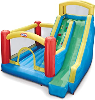Little Tikes Giant Inflatable Slide Bouncer with Heavy Duty Bouncer, Multicolor, Model: