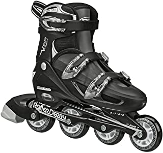 Roller Derby Vtech/Cobra Inline Skates with Adjustable Sizing for Kids, Teens, and Adults