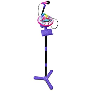 Singing Machine Kids Mood Bluetooth Karaoke System Pink/Purple