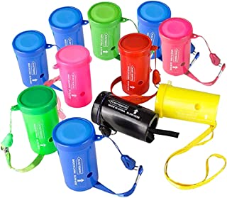 ArtCreativity 3 Inch Mini Air Horns - Pack of 12 - Noisemakers for Sporting Events, Parties, Celebrations, Fun Birthday Party Favors and Goodie Bag Fillers for Kids and Adults