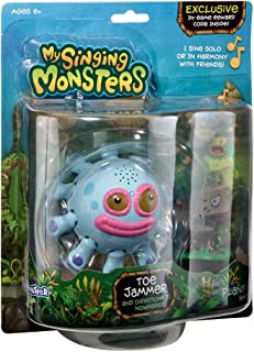 My Singing Monsters Toe Jammer-- Figurine Sings Solo or in Sync with Other Figures -- with Directions to Nowhere Accessory