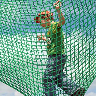 Climbing Net for Kids and Adults-Playground Play Safety Net-Climbing Cargo net-Tree House Accessories(13.2' x 9.8')