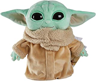 Star Wars The Child Plush Toy, 8-in Small Yoda Baby Figure from The Mandalorian, Collectible Stuffed Character for Movie Fans of All Ages, 3 and Older
