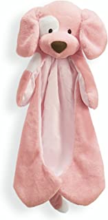 Baby GUND Spunky The Dog Huggybuddy Stuffed Animal with Built-in Baby Blanket, Pink, 15”