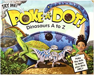 Melissa & Doug Children's Book - Poke-A-Dot: Dinosaurs A to Z (Board Book with Buttons to Pop)