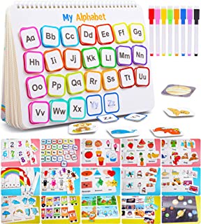 Huijing Montessori Preschool Learning Activities Newest 29 Themes Busy Book - Preschool Workbook Activity Binder Montessori Toys for Toddlers, Autism Learning Materials and Tracing Coloring Book