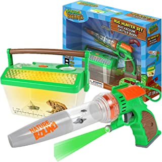 Nature Bound NB508 Bug Catcher Vacuum with Light Up Critter Habitat Case for Backyard Exploration - Complete kit for Kids