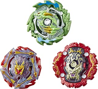 BEYBLADE Burst Rise Hypersphere Battle Heroes 3-Pack -- Ace Dragon D5, Rudr R5, Viper Hydrax H5 Battling Game Tops, Toys Ages 8 and Up (Amazon Exclusive)