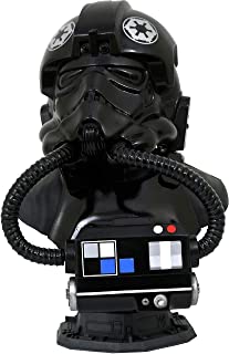 DIAMOND SELECT TOYS Star Wars: Tie Fighter Pilot Legends in 3-Dimensions 1:2 Scale Bust, Multicolor, 10 inches