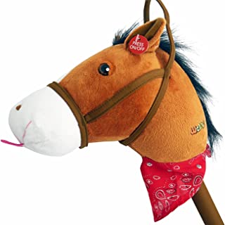 WALIKI Toys Stick Horse (Plush, for Kids and Toddlers)
